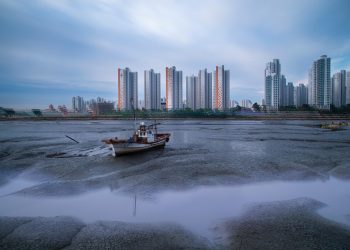city, ocean, sky, cloud, scrapped ship, nature, water, landscape, city, city, city, city, city