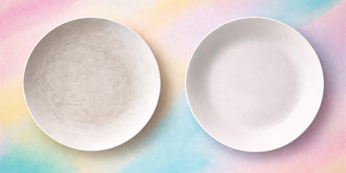 Подряпини від виделок на тарілках зникнуть без сліду: чим потрібно натерти посуд