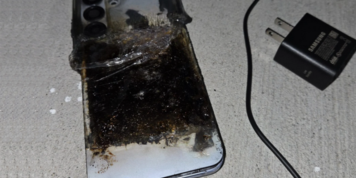 Что говорит Samsung: двухмесячный Galaxy S25+ загорелся во время зарядки