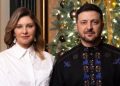 Які вишиванки обрали Володимир та Олена Зеленські на Новий рік: вартість і деталі образів